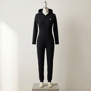 Onepiece Norway Slim Fit Black Jumpsuit - Unisex Size XS